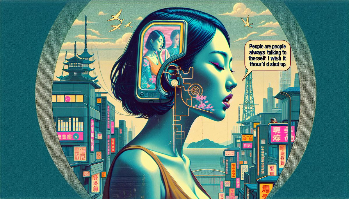 MiserableMagpie's tweet image. people are people
always talking to themselves
i wish they'd shut up

-Everett Wolski, 1984
#haiku