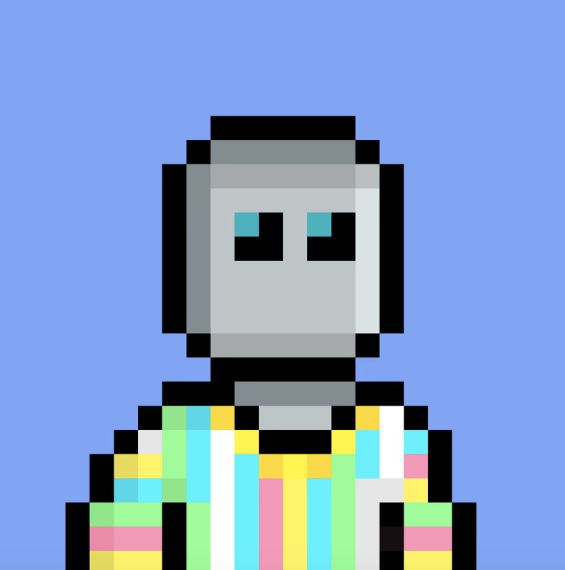 Today's @Nakamigos featured trait: Bot Total Supply: 551 Floor Price: .14 1T: @mfermigo Hoodie in Space: @Shatt_Eth SpaceBot: @RoninNupe Cool G: @Muzbot14 Meegs4Life. Plz showcase your bots below.