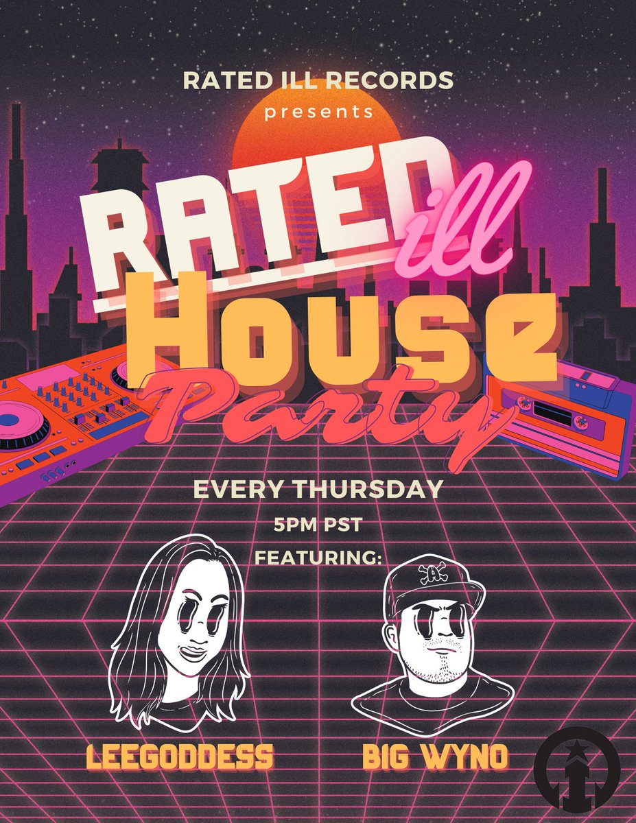 You already know what time it is. Thursday The Rated ILL House Party is turnin up! So join me 5pm PST and get all the alpha/411 for Web3 (Space Link in the comments) It's FRIDAY EVE, so sit back, relax and let your mind take you back, THROWBACK THURSDAY baby! #HouseParty