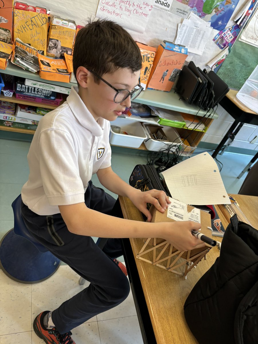 STEAM projects underway in Gr. 4/5 as structures are built in connection to Lawrence Hill’s novel Beatrice & Croc. We hope our family members enjoyed building together today!