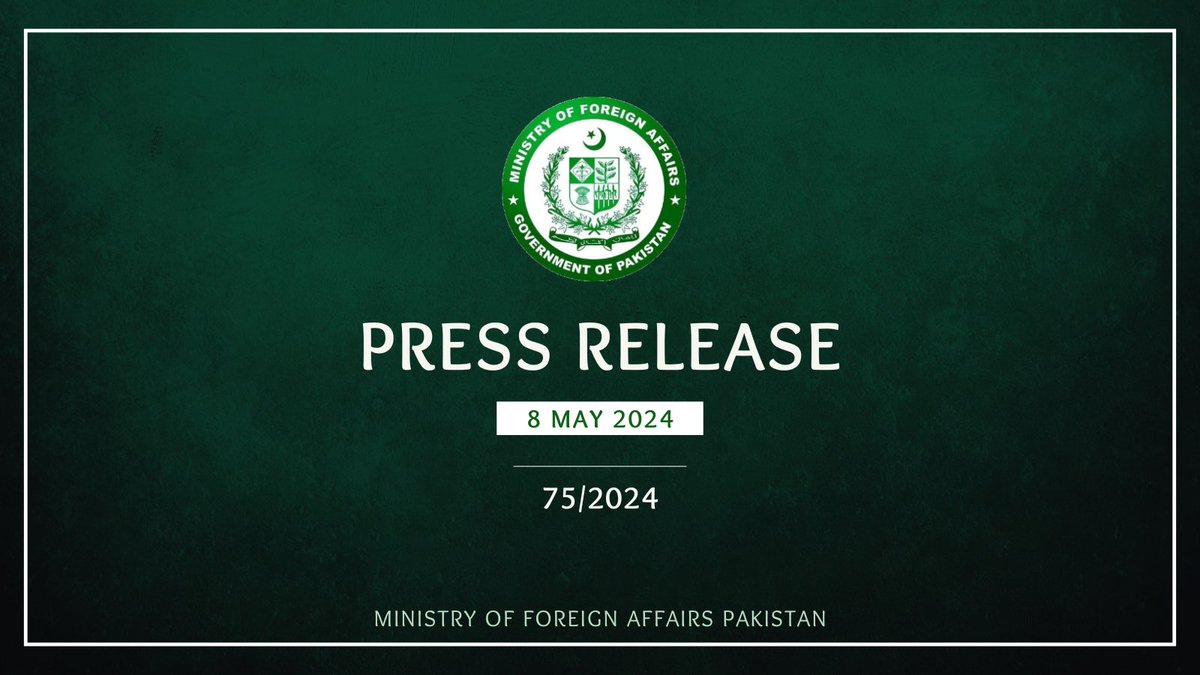 🔊: PR NO. 7️⃣5️⃣/2️⃣0️⃣2️⃣4️⃣ Meeting between Deputy Prime Minister and Foreign Minister and Foreign Minister of the Republic of Uzbekistan 🔗⬇️ mofa.gov.pk/press-releases…