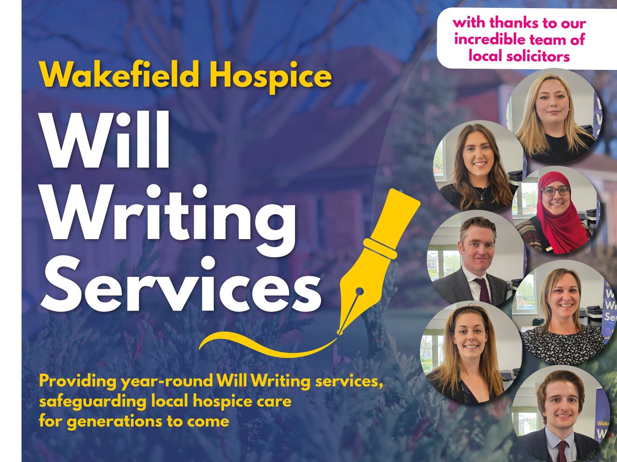 To mark #DyingMattersAwarenessWeek we are delighted to share our new Will Writing Services, available all year round and backed by local solicitors to help safeguard local hospice care for generations to come. 💚 Find out how you can access these services in person, over the