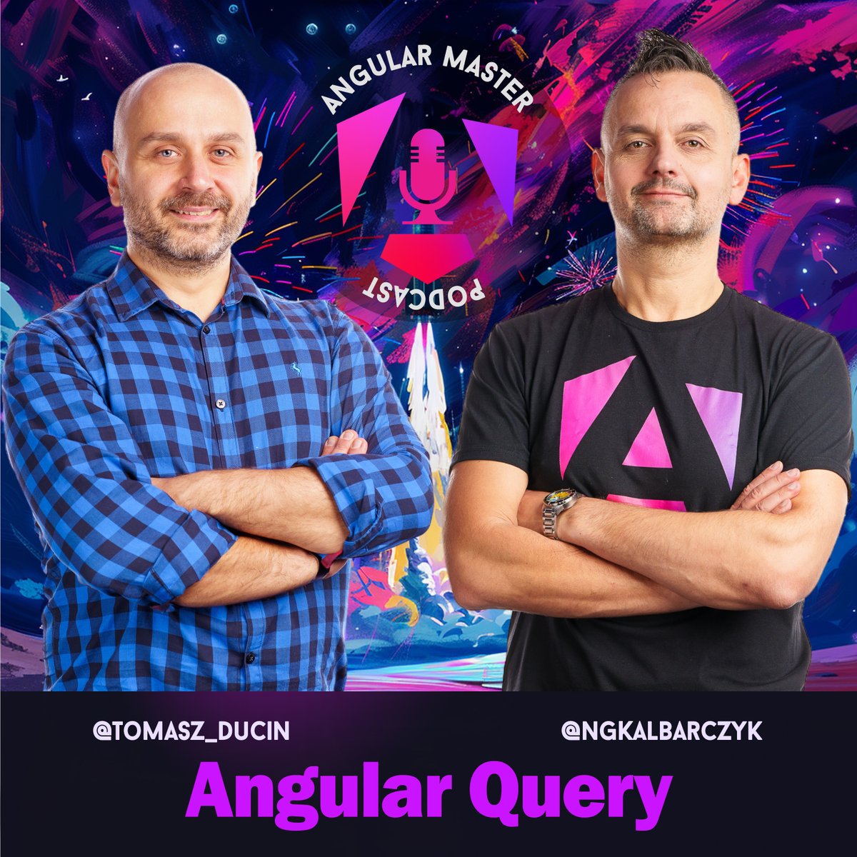 ngKalbarczyk's tweet image. Excited to share another AMP engaging episode with all of you! This time, we're thrilled to have @tomasz_ducin , a top independent consultant and software architect.
We'll dive into the fascinating world of Angular Query!
bit.ly/amp57-google
bit.ly/amp57-apple