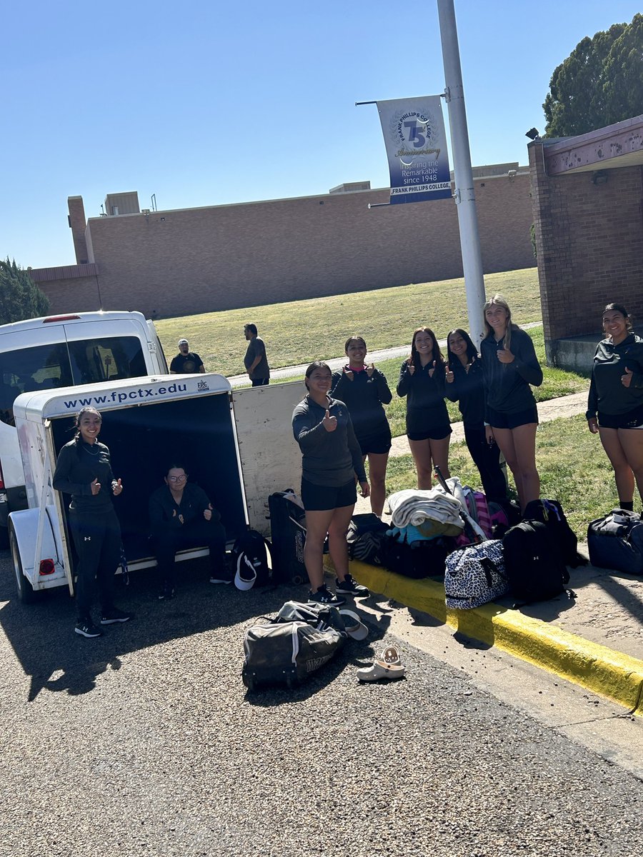 Lady Plainsmen hit the road to compete at the Region 5 Conference Tournament in Lubbock, Tx ‼️

#WeOnIt