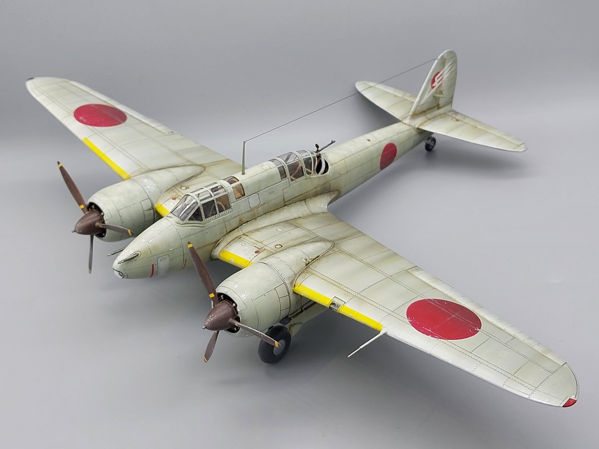 ハセガワ製 1/48 二式複座戦闘機 屠龍 甲型 ”飛行第13戦隊” 完成しま