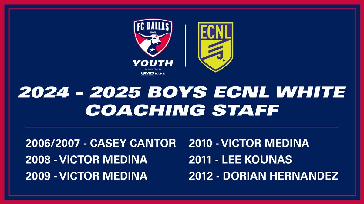 Introducing the 2024-2025 Girls ECNL and Boys ECNL coaching lineups!