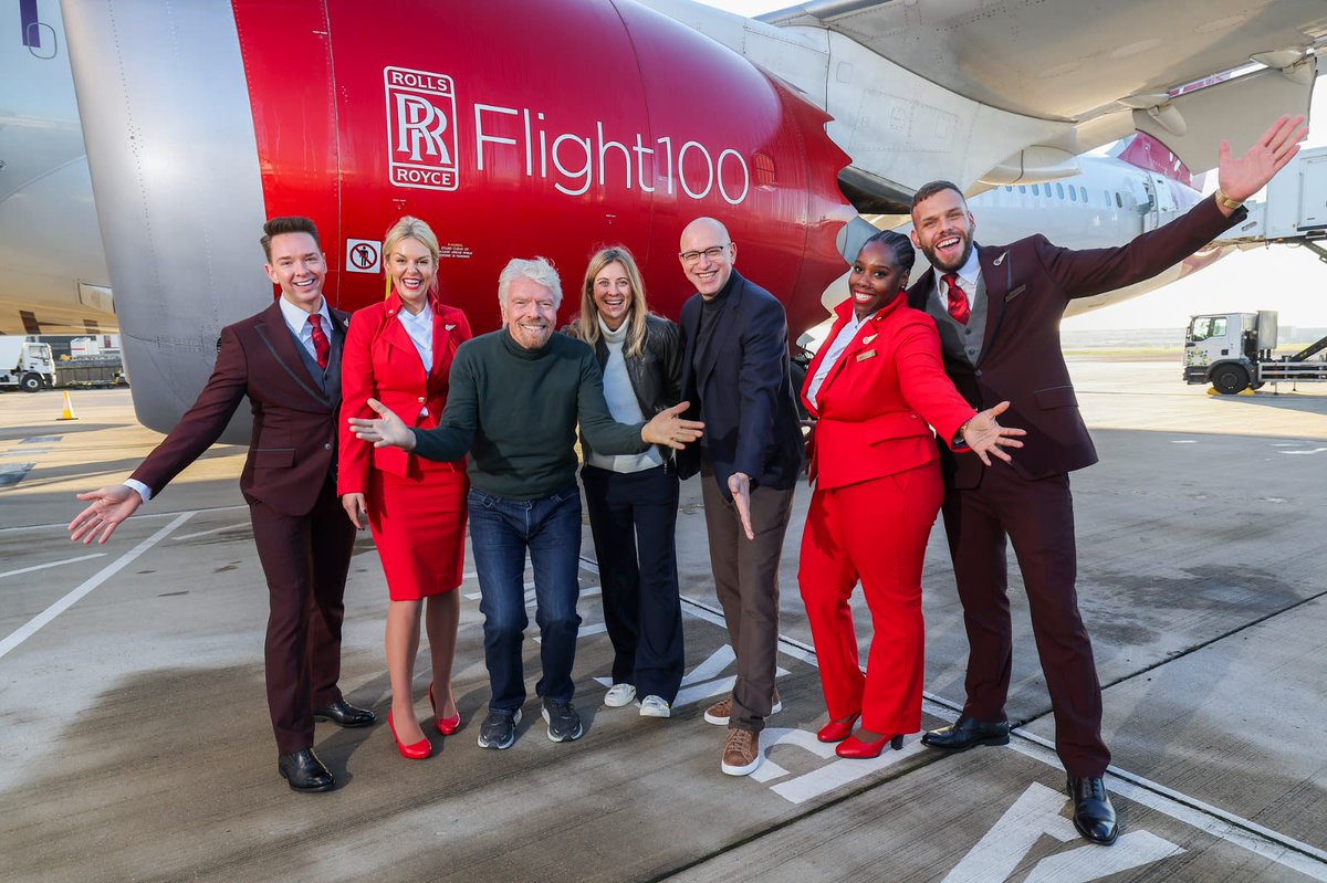 Virgin Atlantic’s historic 100% Sustainable Aviation Fuel (SAF)-fuelled transatlantic flight, from London to New York, last year cut out 64% of the normal level of emissions seen on such a flight. #ittngroup #ittnswitchedon ittn.ie/sustainability…