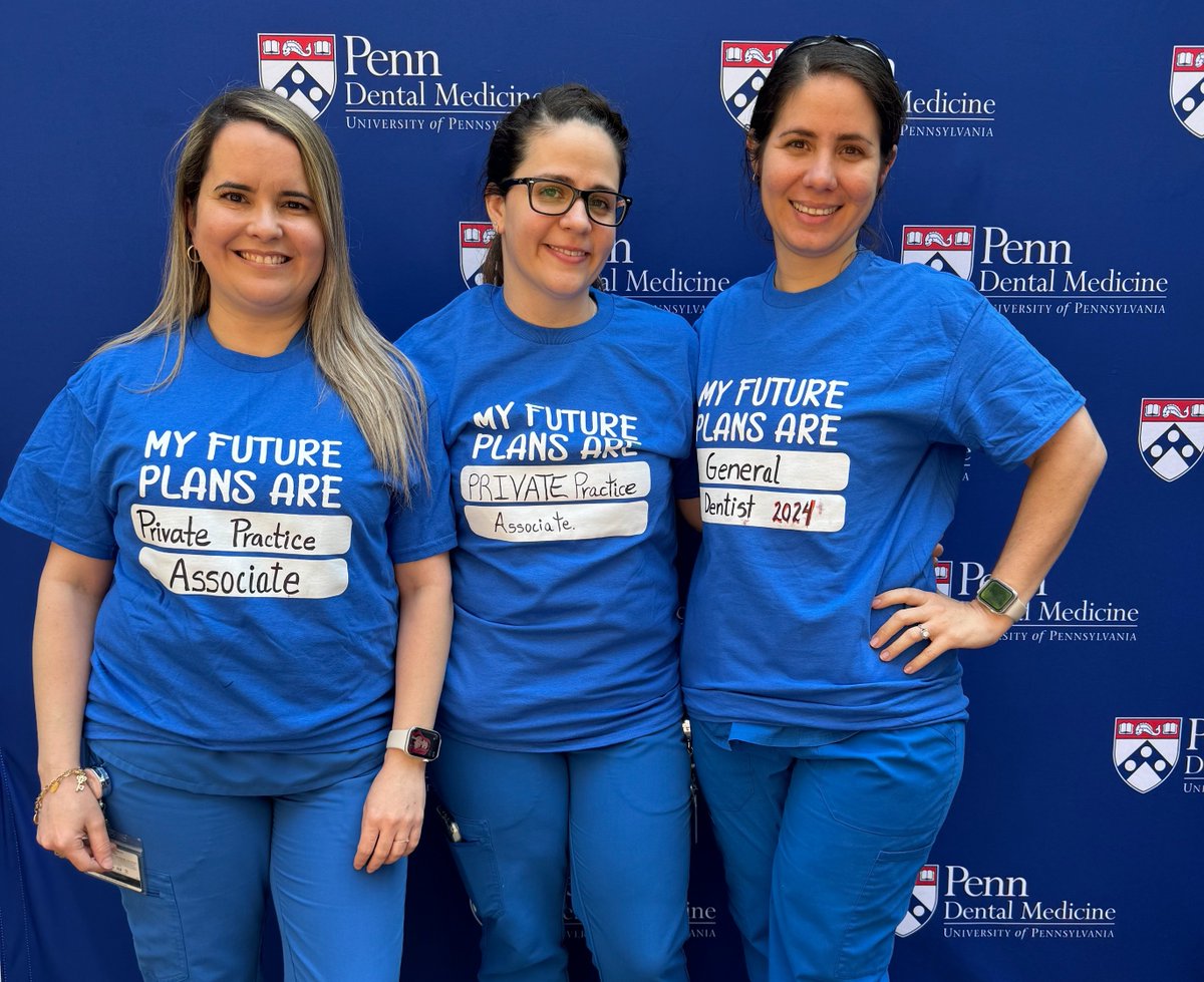 So proud of the PDM Class of 2024! Yesterday, the D4 class had the opportunity to celebrate their future endeavors in dentistry. From diving into practice to pursuing further education in residency programs, each student is charting their unique journey ahead. 🎓 🦷 #Penntist