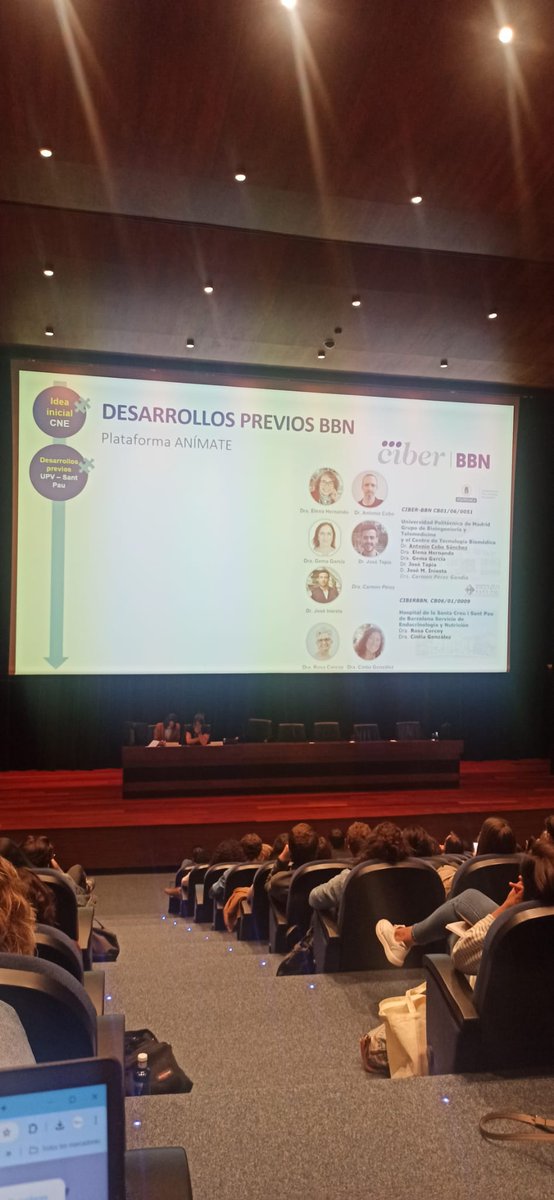 CIBER_ISCIII's tweet photo. 👩‍🔬 @Emma_RuizMoreno “La plataforma ALEVINT se trata de una estructura estandarizada y de valoración nutricional de grandes lotes de datos de dieta de estudios científicos” #Vigo #JovenCIBER #10añosCIBER #biomedicina @SomosABANCA @CIBER_ESP Y @CIBERBBN
https://t.co/kH61bzgvBw https://t.co/A0B2VSHeOP