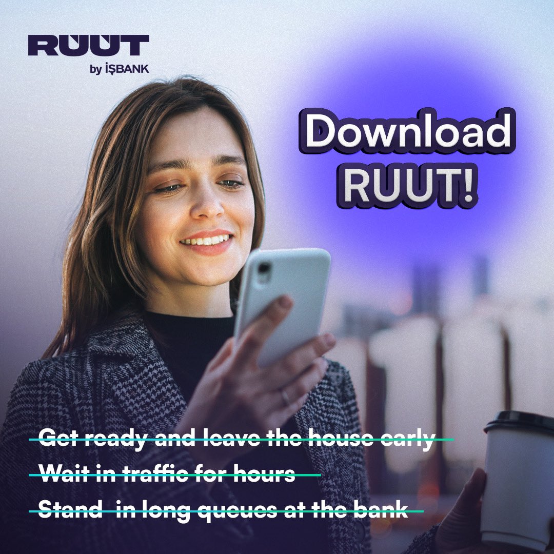 If you need to transfer money to Türkiye, you don’t need to worry at all. Download RUUT now and enjoy the comfort of fast money transfers without visiting the bank. 💶 😎

#RUUT #MoneyTransfer #EuroTransfer