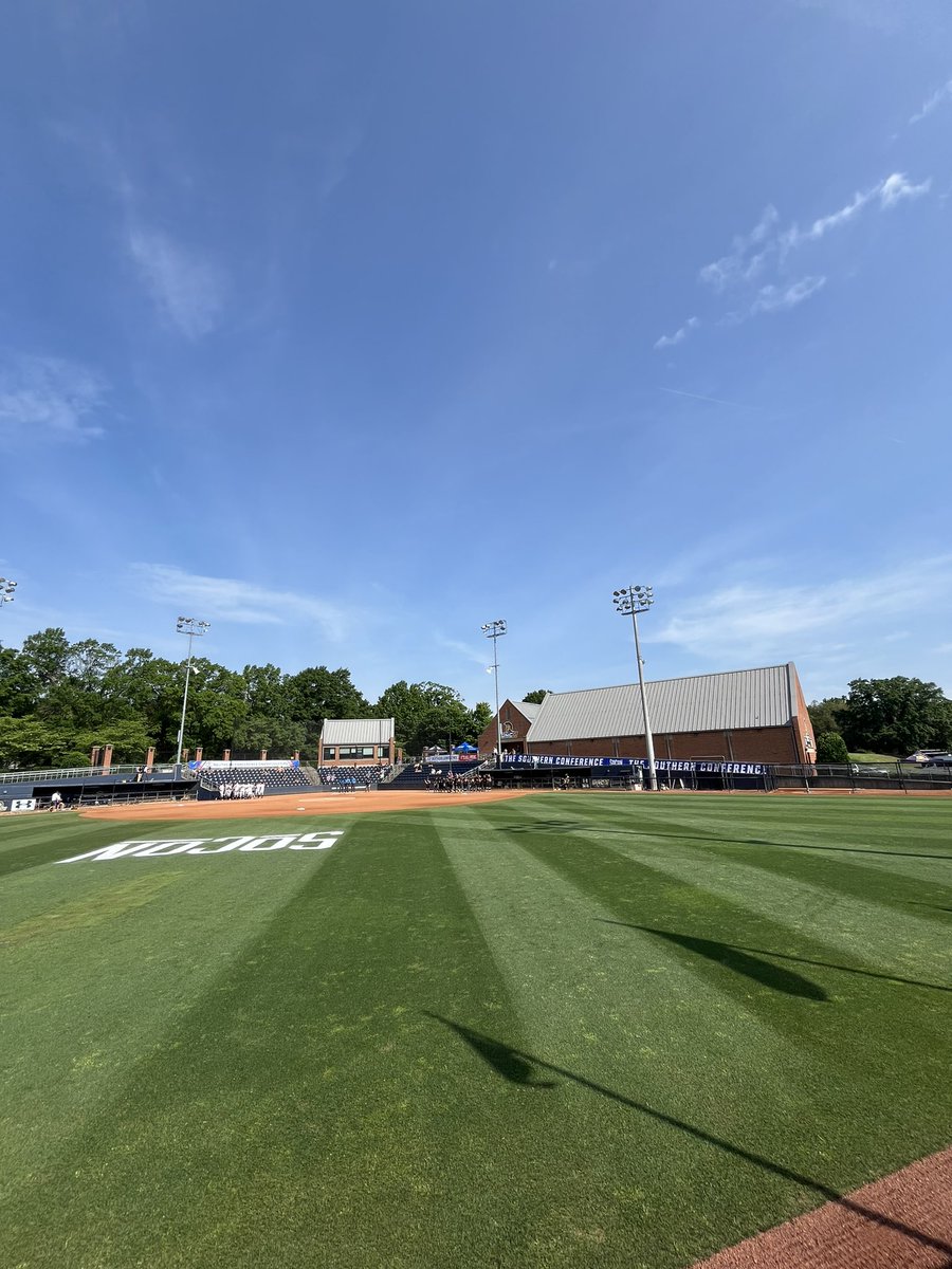 Underway in GSO‼️🥎 First day of the @SoConSports softball tournament here at @UNCGSoftball 🎉 🗓️ Games at 10 AM, 1 PM, 4 PM, 7 PM 🎫 Tickets online and for sale at the gate 📏 Fan Policies: uncgspartans.com/sports/2024/5/… 🛑 No pets allowed 🍿🌭🍻 All your favorites for sale!