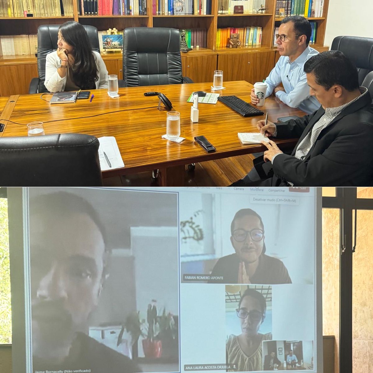 Sostuvimos una reunión virtual entre la ⁦@embjcolbrasil⁩ , el consulado de São Paulo(que tiene a su cargo el Estado de Río Grande del Sur) y algunos colombianos que viven en ese Estado. Coordinamos acciones para atender a los connacionales afectados por las inundaciones.