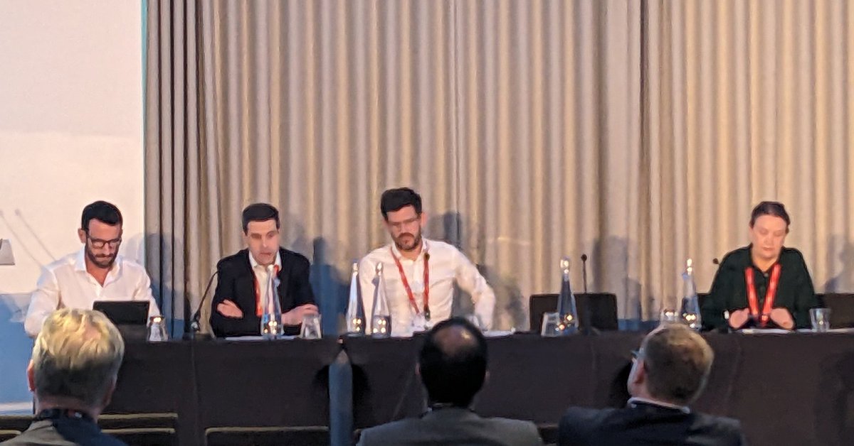 SWjourno's tweet photo. James Alexander @UKSIF says policy stability is needed to attract investors. Last few years of policy instability - heat pumps, green policies - have damaged UK's profile. Not about subsidy, it's the need to make UK a competitively better country to invest than others. #SHFinance https://t.co/6sEBu8nrHi