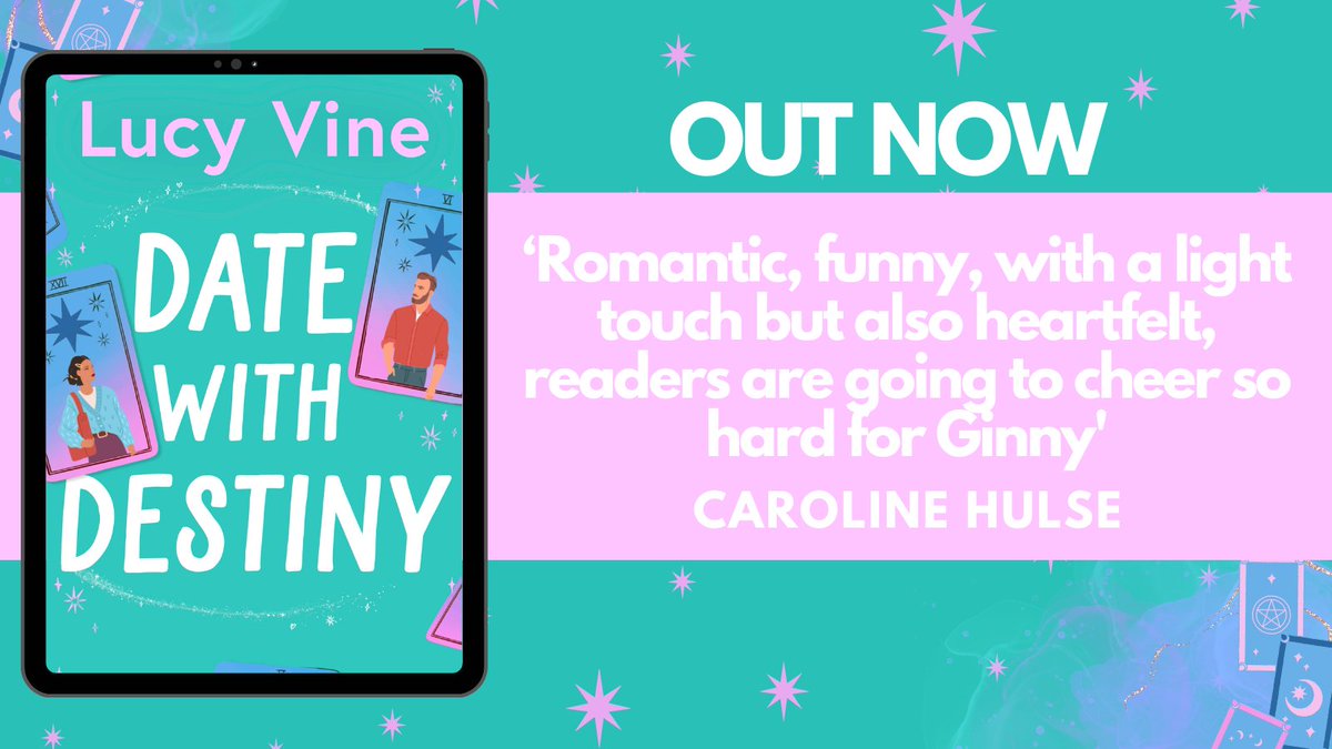 HAPPY PUBLICATION DAY to the wonderful @Lecv #DateWithDestiny is hilarious rom-com about a woman named Ginny who is due to get married in a month. But when six predictions from her past start coming true, she begins to wonder what might happen next… amzn.to/446eUKV