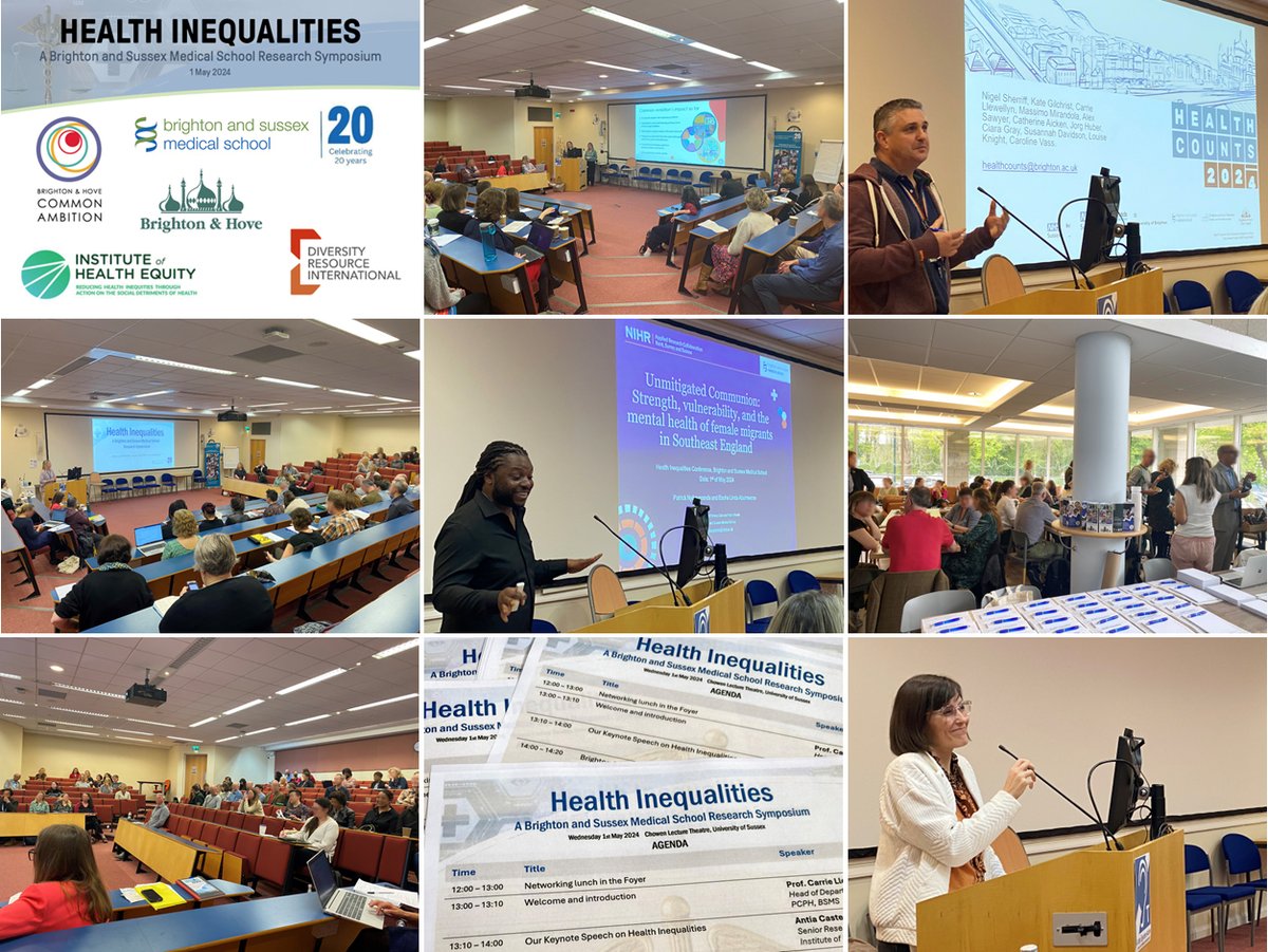 Thank you to everyone who attended our #PCPH #HealthcareInequalities symposium this week. A fantastic turnout and some wonderful connections made. Thank you to Antia Castedo, our keynote from The Institute of Health Equity @marmotihe @BSMSMedSchool @justlifeuk @DRI_Training ⚕️
