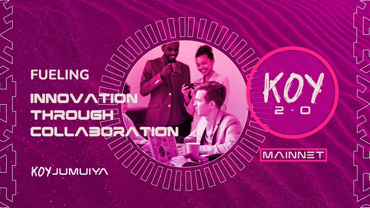 Calling all Collaborators and Innovators!
The @KOYJumuiya DAO is the place to be. 

Our vibrant #KOYmunity is a welcoming hub for everyone - blockchain experts, developers, or newbies eager to learn more about blockchain. 

Let your voice be heard!
t.me/KOYJumuiya…