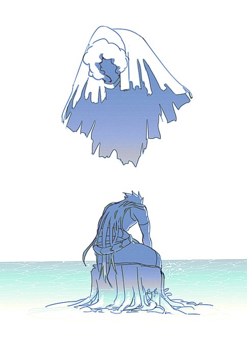 「sitting water」 illustration images(Latest)