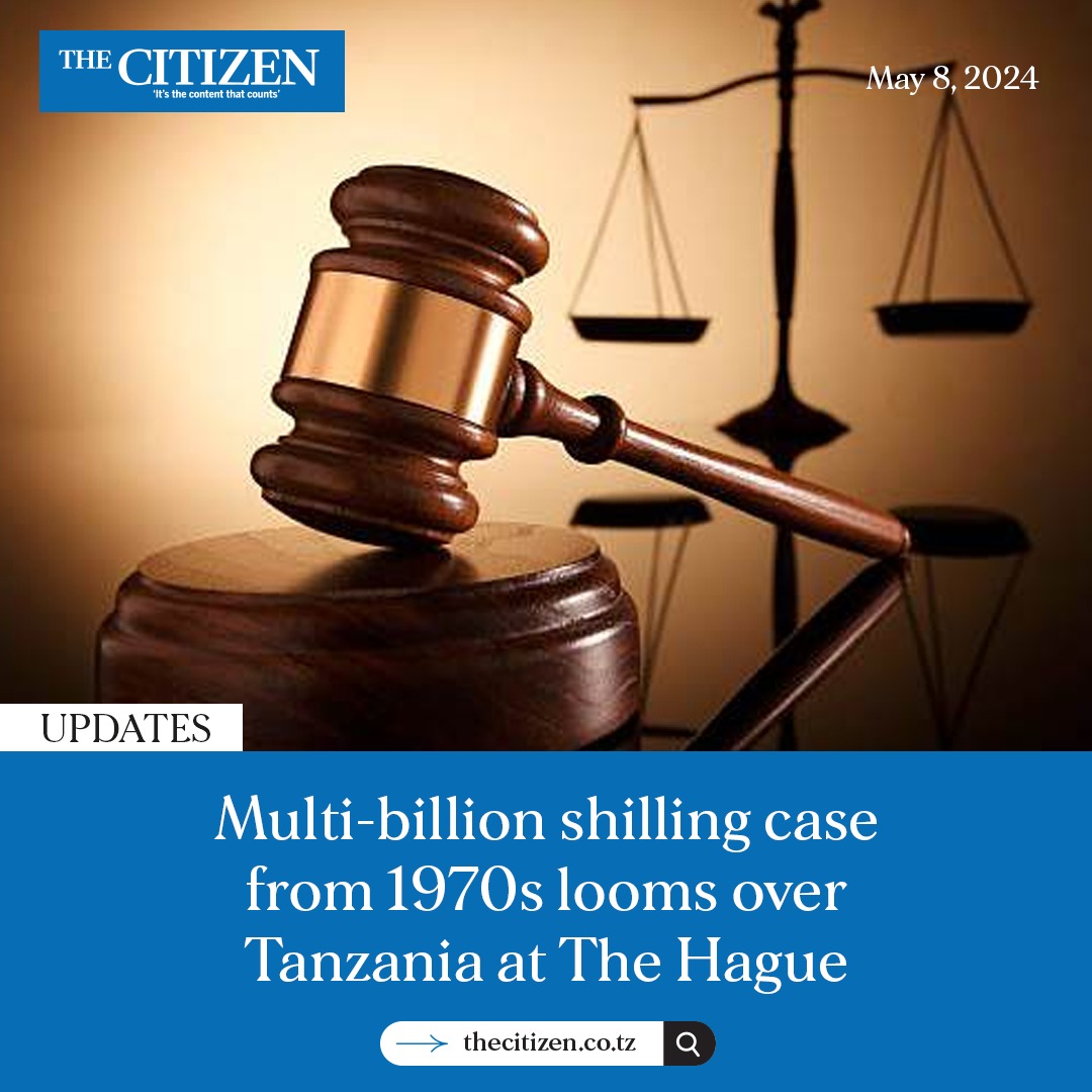 Tanzania faces a multi-billion shilling suit after Danish investor Finn Petersen initiated proceedings at The Hague The dispute, tracing back to the 1970s, centers on alleged expropriation of Milimani & Noor Farms, along with fishing vessels Grab #TheCitizen on May 9 for more