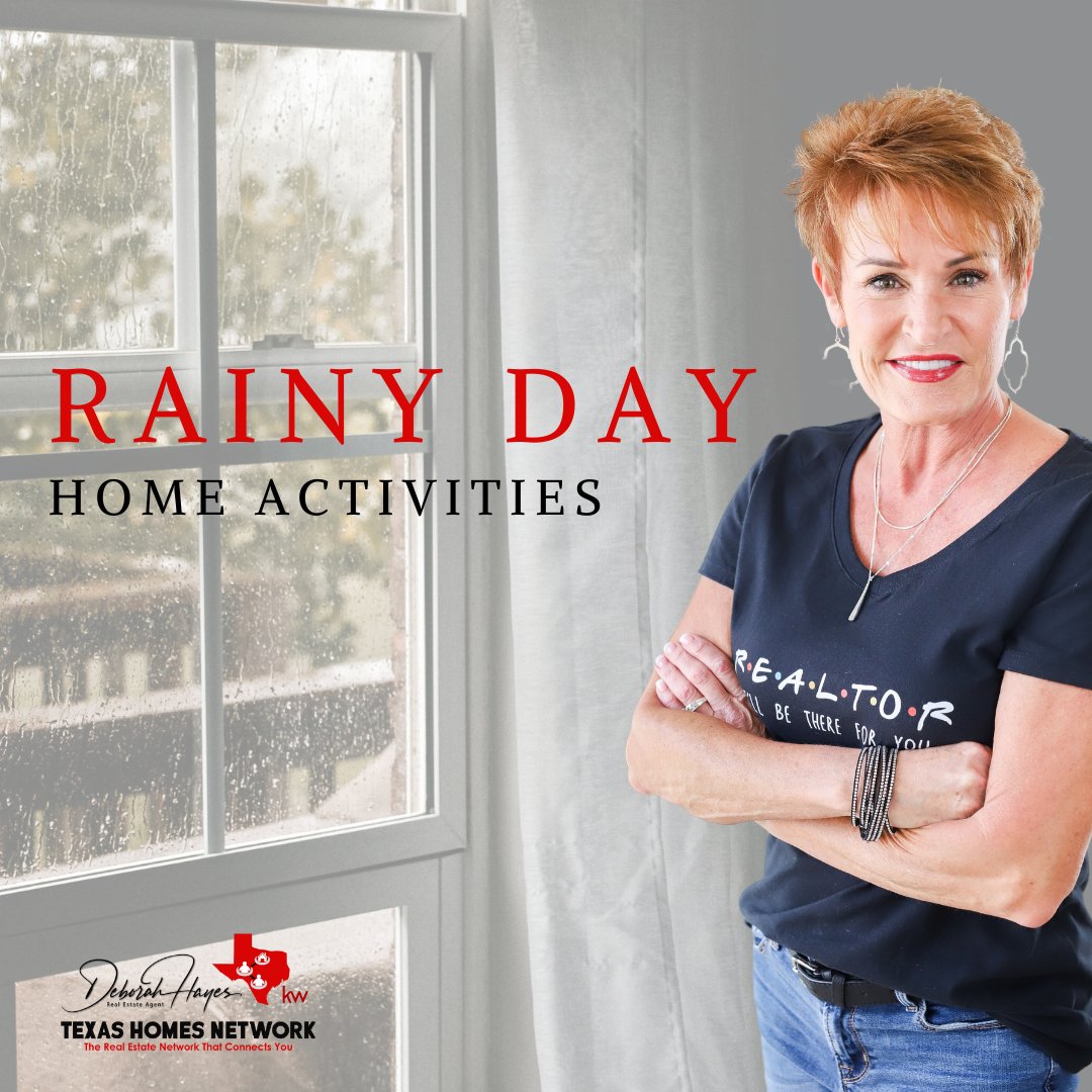 April showers, bring May flowers, they say... ☔ But while we wait for those blooms, how do you spend the rainy-day washouts?⁣⁣
⁣⁣
#TexasHomeNetwork #TexasHomes #TexasRealEstate #TexasProperty #TexasLiving #TexasRealty #TexasHomeBuyers #TexasHomeSellers