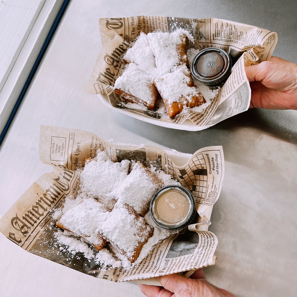 RedstoneGateway's tweet photo. Beignets &amp; Brew now open at Redstone Gateway! Enjoy hot &amp; fresh New Orleans style beignets, specialty coffee drinks, and a variety of breakfast sandwiches. 

Drive thru and walk up service available daily 6am-8pm. https://t.co/P9hHRpqwhd