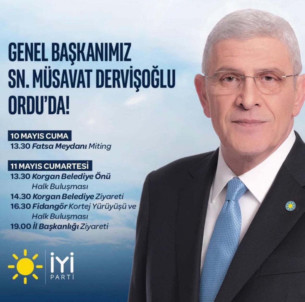 Genel Başkanımız Ordu’da Ya Allah Bismillah @iyiparti @MDervisogluTR @HasanToktasTR @KevserOfluoglu