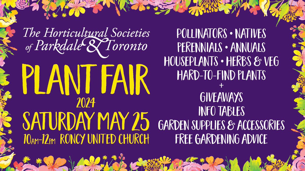 PTHort's tweet image. Where will you be on Saturday May 25, 2024?

AT THE PLANT FAIR!!! 
10am - 12 noon (or until we sell out). 
Come early to avoid disappointment! 😉

There will be more plants on offer than ever before!!! - and always at the best prices in town. 💚