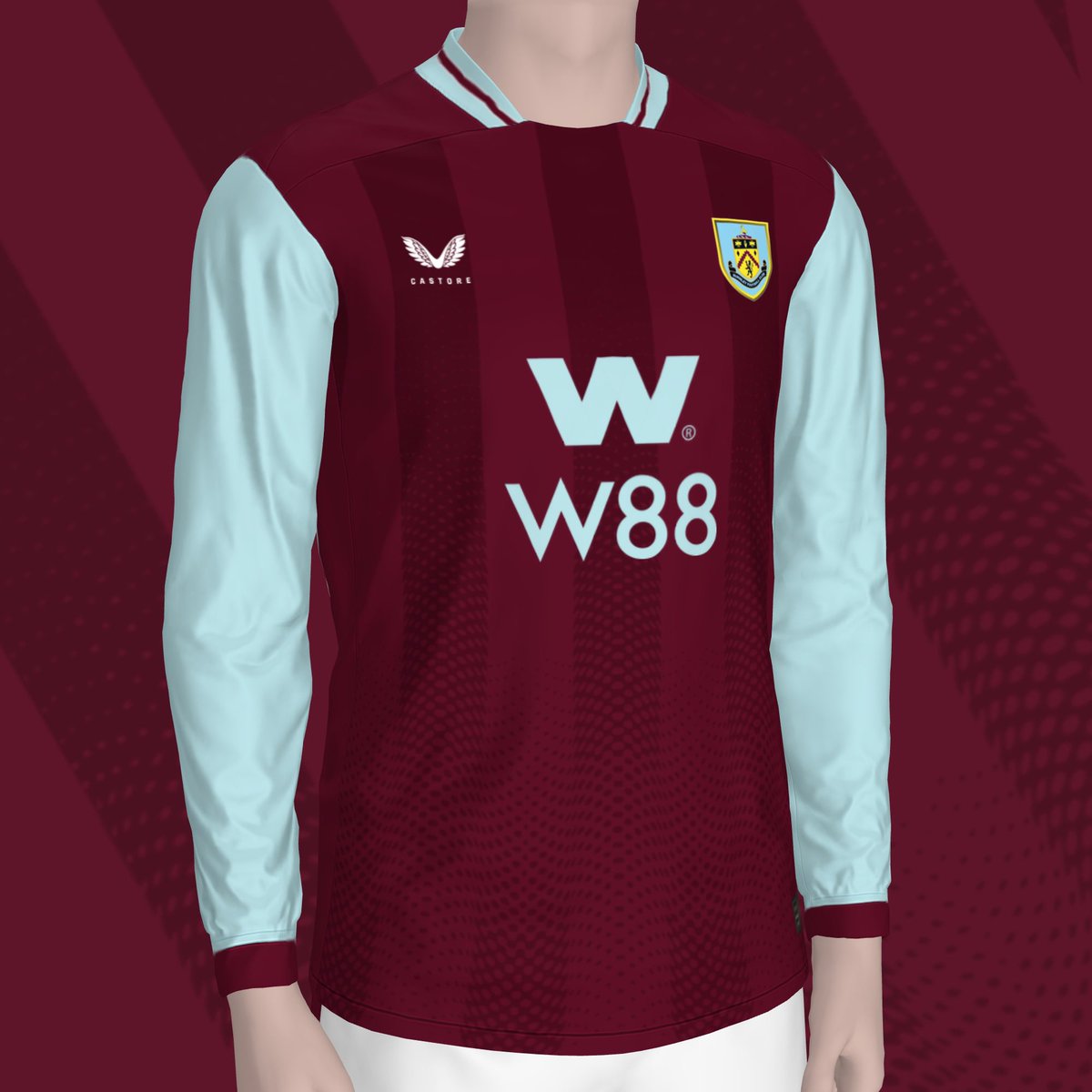 Quick idea for a possible 24/25 Home Kit. 

#twitterclarets