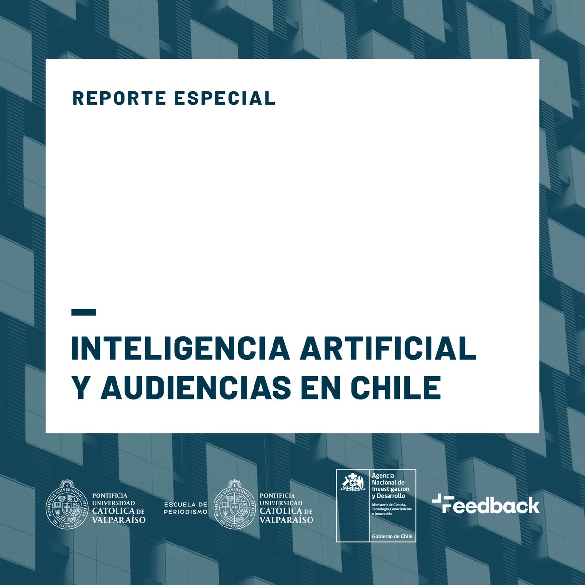 ⭐️ 🚨🤖¡Nuestro reporte especial sobre IA y audiencias en Chile ya está disponible! 🤖⭐️ 🚨

🔗Colaboran: <a href="/pucvperiodismo/">Periodismo PUCV</a> <a href="/pucv_cl/">PUCV</a> <a href="/Feedback_CL/">Feedback</a> @AnidInforma
📒Revisa el informe complete en el siguiente link:👇🏻
noticiasyperiodismo.cl/audiencias-e-i…