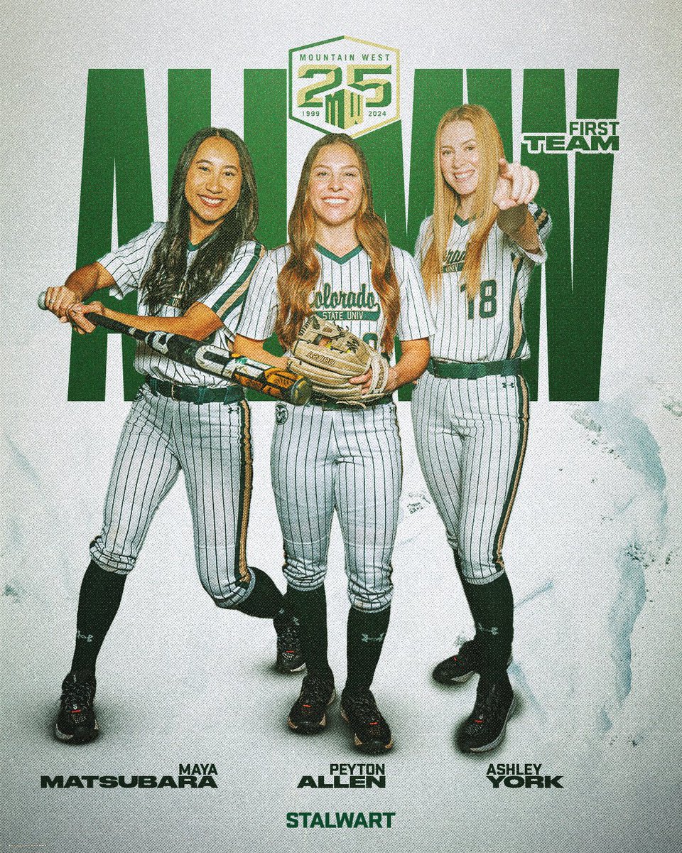 YOUR 𝙁𝙄𝙍𝙎𝙏-𝙏𝙀𝘼𝙈 𝘼𝙇𝙇 𝙈𝙊𝙐𝙉𝙏𝘼𝙄𝙉 𝙒𝙀𝙎𝙏 RAMS! 🐏

Congrats Maya, Peyton and Ashley! 🥇

#Stalwart x #CSURams