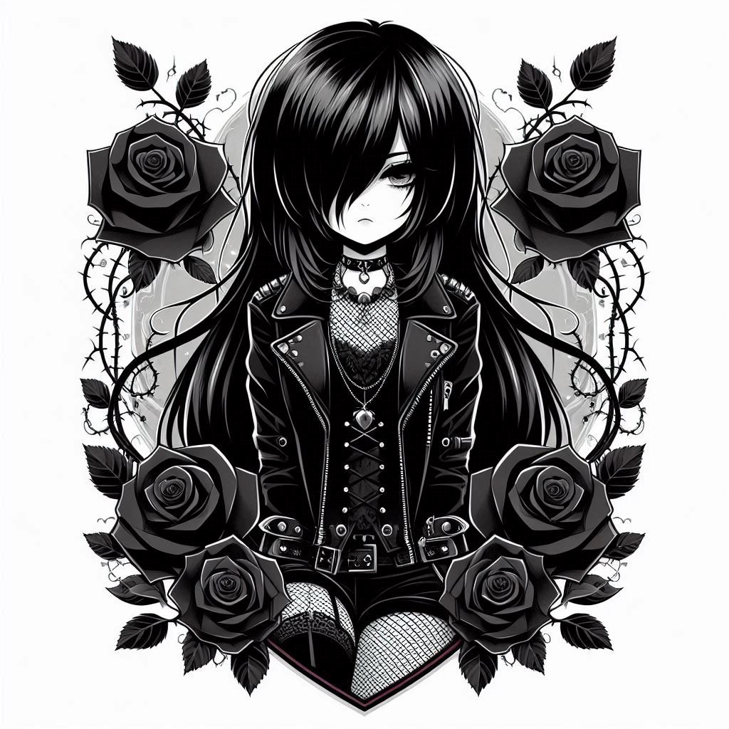 #AIArtwork #aiartist #aiartcommunity #AIArtistCommunity #aiart #aigirl #AIグラビア #AIイラスト #AI美女 #goth #gothaesthetic #gothicgirls #emo