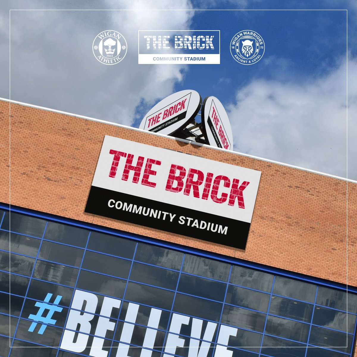 Wigan Warriors and @LaticsOfficial are delighted to announce that the DW Stadium will officially become The Brick Community Stadium from Monday 13 May 2024. Full story 👉 wwrl.net/TheBrickCommun… #WWRL