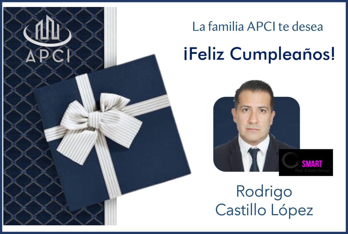 🎉¡Feliz Cumpleaños, Rodrigo Castillo López.!🎊

La familia APCI desea que sus cumpleaños sean siempre el punto de partida para exitosos cierres e infinidad de alegrías profesionales y personales.