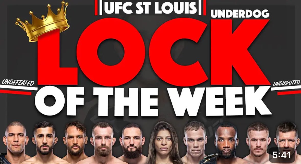 JT_Lines's tweet photo. WAKE UP BABY LOCK OF THE WEEK FOR #UFCSTLOUIS IS LIVE 💰🚨😏😈

Video: https://t.co/BNegQRYNRe

#MMATwitter #LOTW #UFCSTL https://t.co/JBybXn5hME