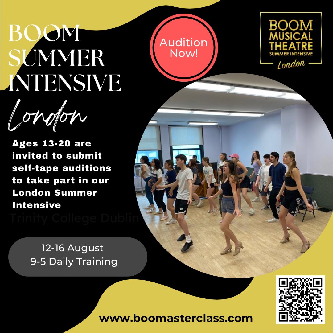 📣 The 2024 BOOM Musical Theatre Summer Intensive in LONDON! 🎉 Our 5-day program for dedicated performers aged 13-20, in LONDON, from August 12-16th, 2024! Limited spots available. email admin@boomasterclass.com. #boom #musicaltheatre #westend #auditions #theatre #theater