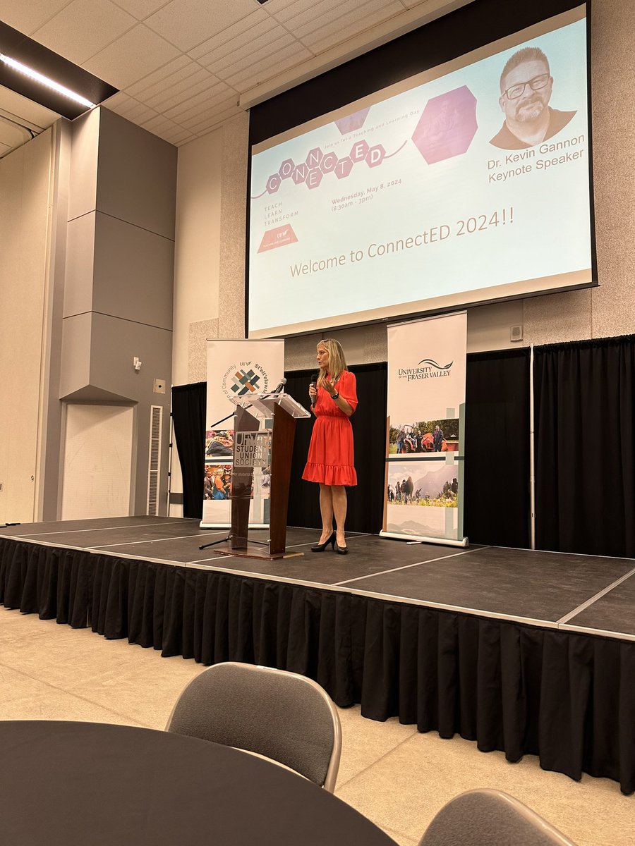 Dr Tracy Ryder Glass providing welcome to ConnecED 2024.
