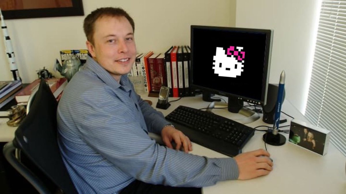 HelloKittyCoin's tweet image. Hello 👋🏻 @elonmusk
