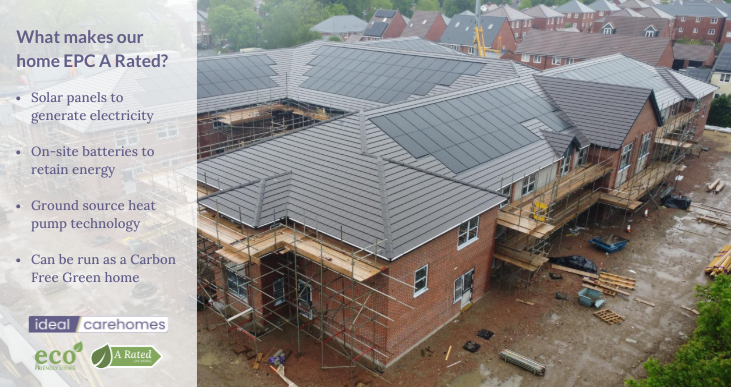 Our newest home in #Cheltenham is on track and will be our latest EPC A rated care home. 🌿

#carbonfree #greenhome #ecofriendly #solarpanels #solarenergy