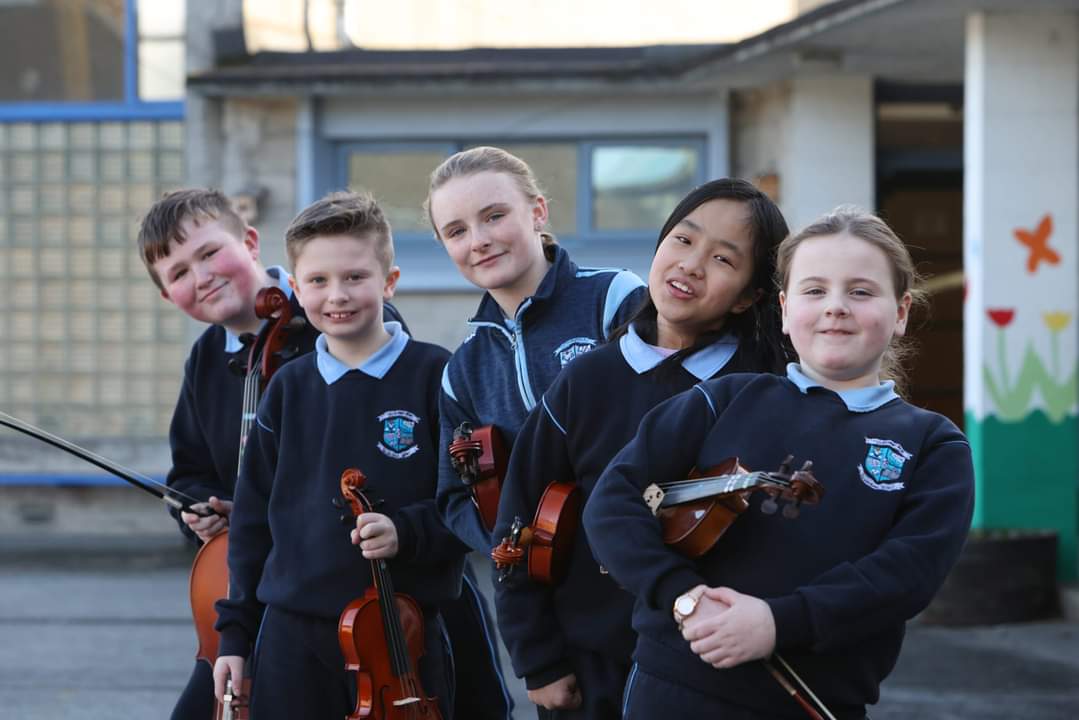 1/2 Our annual @ICOrchestra summer concert is back. All children will be performing in the @UCHLimerick in @UL next Wednesday 15th May at 11.15am. This is a wonderful occasion for children to perform on such a big stage. Tickets are FREE and we are also providing a FREE BUS
