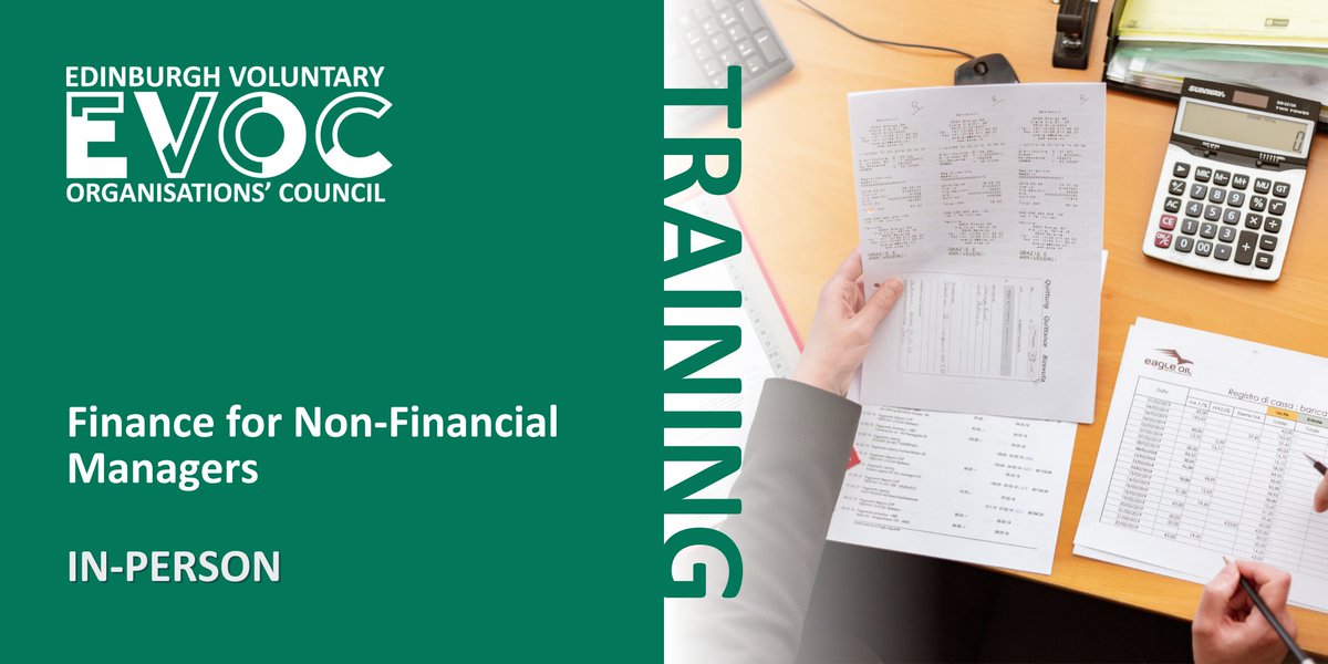 📢 #EVOC #EdinburghTraining 📢

Looking to enhance your financial skills? Join our Finance for Non-Financial Managers course to boost your understanding and confidence in finance.

📅 Wed 22 May, 10am - 4pm
📍 @Norton_Park

More details ▶️ bit.ly/3UQzbRG