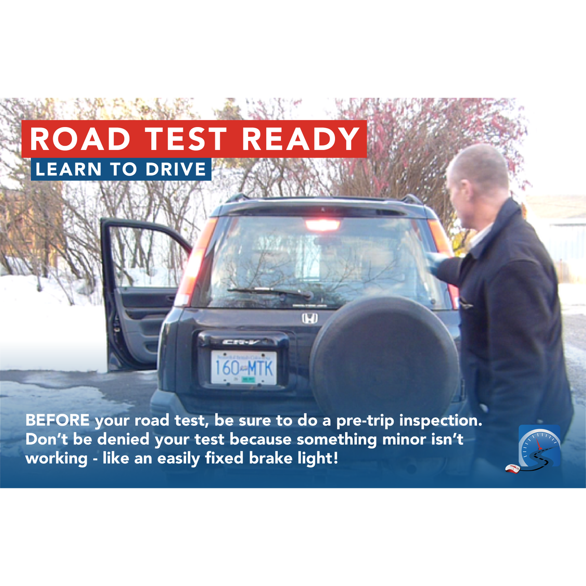 DON'T FAIL YOUR DRIVER'S TEST COURSE PKG LEARN MORE HERE: smartdrivetest.com/new-drivers/sm… The Winter & Defensive Driving Smart Courses are included. Pre-trip inspections on your vehicle, or on the driving school car are a must prior to showing up for your driver's test.