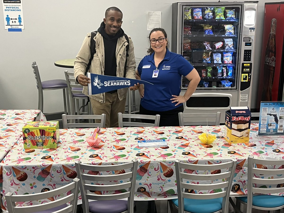 Day THREE!
<a href="/KeiserU/">Keiser University</a> provides Cool Teachers with Cool Treats!  <a href="/NHS_Magnet/">Northeast High Magnet Academies</a>