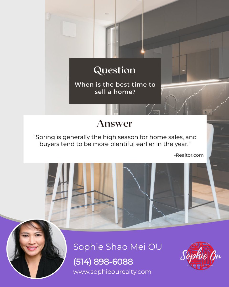 Thinking about when to plant that 'For Sale' sign in your front yard? Here's what you need to consider: 1️⃣ Market trends 2️⃣ Home condition 3️⃣ Location 4️⃣ Neighborhood appeal 5️⃣ Financing availability These factors can guide you toward making an informed decision. 🏡🕰️