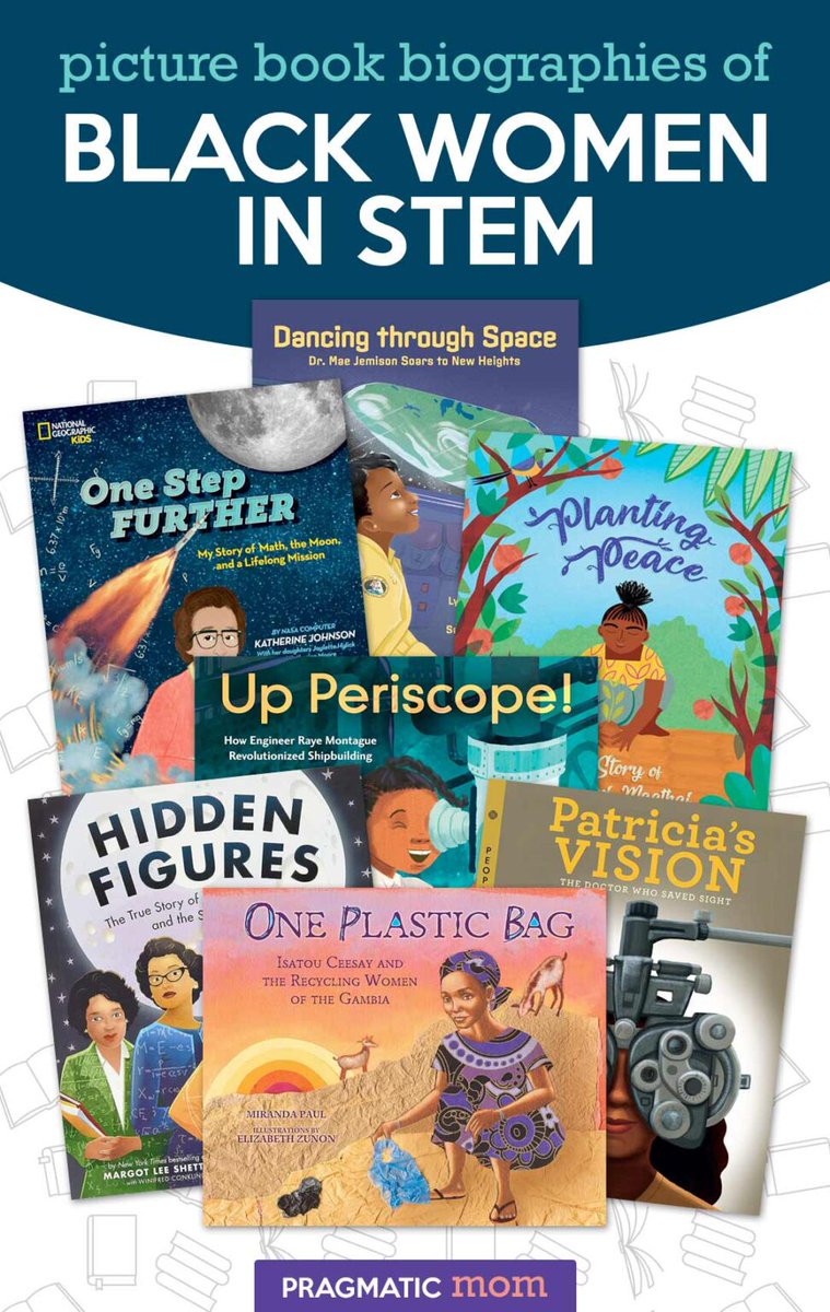 Excited to co-curate a list of Black women in STEM with Melina Mangal for @pragmaticmom, plus there's a giveaway! pragmaticmom.com/2024/05/black-… #kidlit #WritingCommmunity #STEM #amreading #amwriting #science #books @AlbertWhitman
