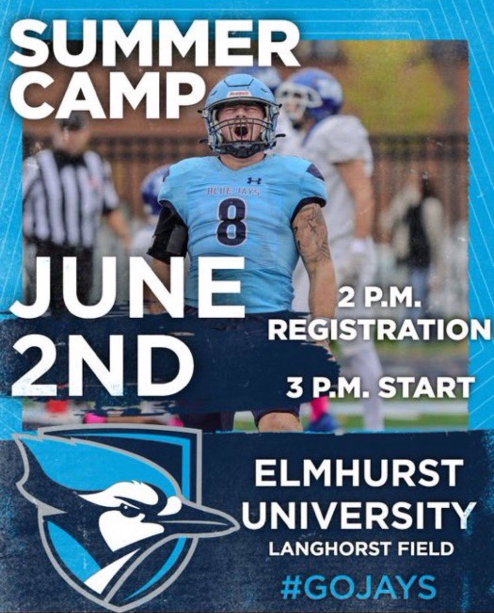 Proud to receive this camp invite from @CoachMadison_EU! Thank you for this opportunity looking forward to showcasing my talent for you guys. Can’t wait to see what Elmhurst is all about!