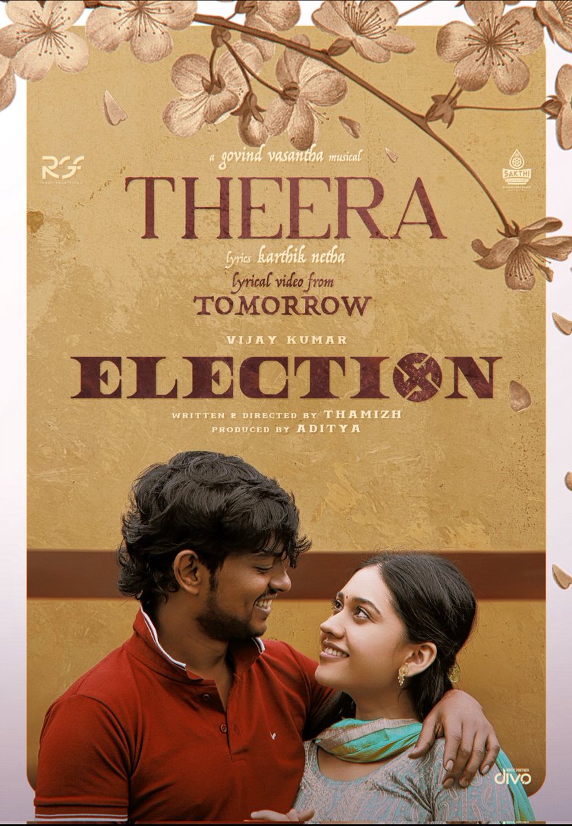 #Election - 3rd Single Theera will be out Tomorrow.