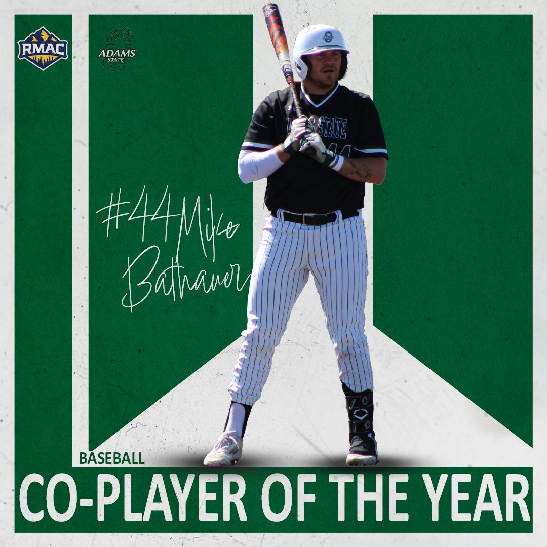 𝓕𝓘𝓡𝓢𝓣 𝓔𝓥𝓔𝓡

Mike Bathauer hit .432 in 50 games this year to claim ASU's inaugural Co-Player of the Year nod!

#GoGrizzGo | #EverythingElevated