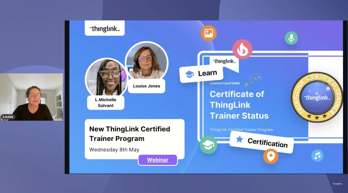 It's launching today 🙌 @ThingLink_EDU #CertifiedTrainer