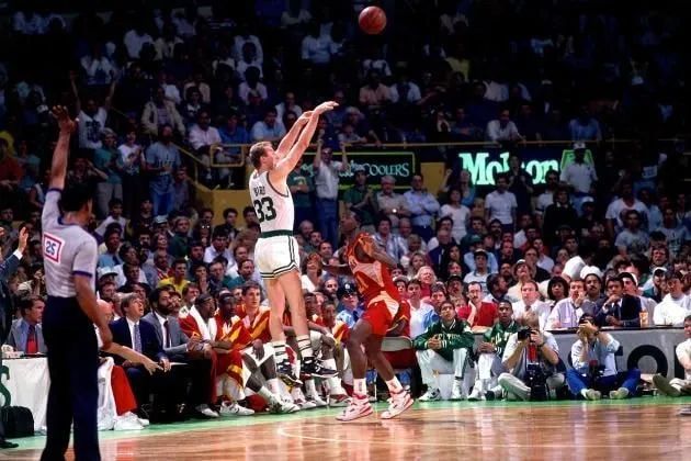 'Don't let winning make you soft. Don't let losing make you quit. Don't let your teammates down in any situation.' (Larry Bird)