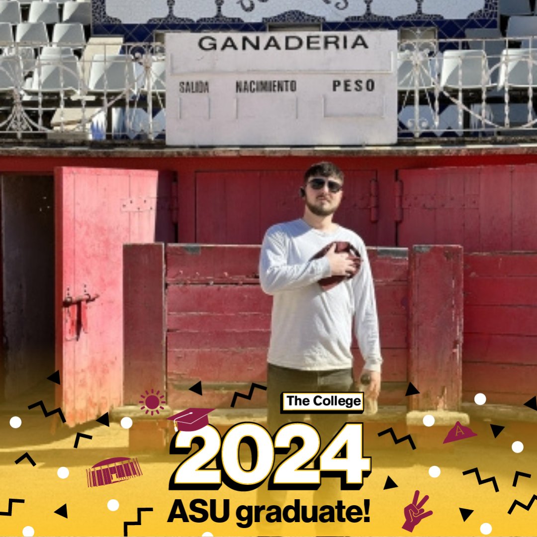 Lucas Glick was delivering pizzas when he realized he wanted more. Now, he’s graduating with a degree in global studies with summa cum laude distinction and recognition from @PhiBetaKappa. @ASU_SPGS news.asu.edu/20240430-sun-d…