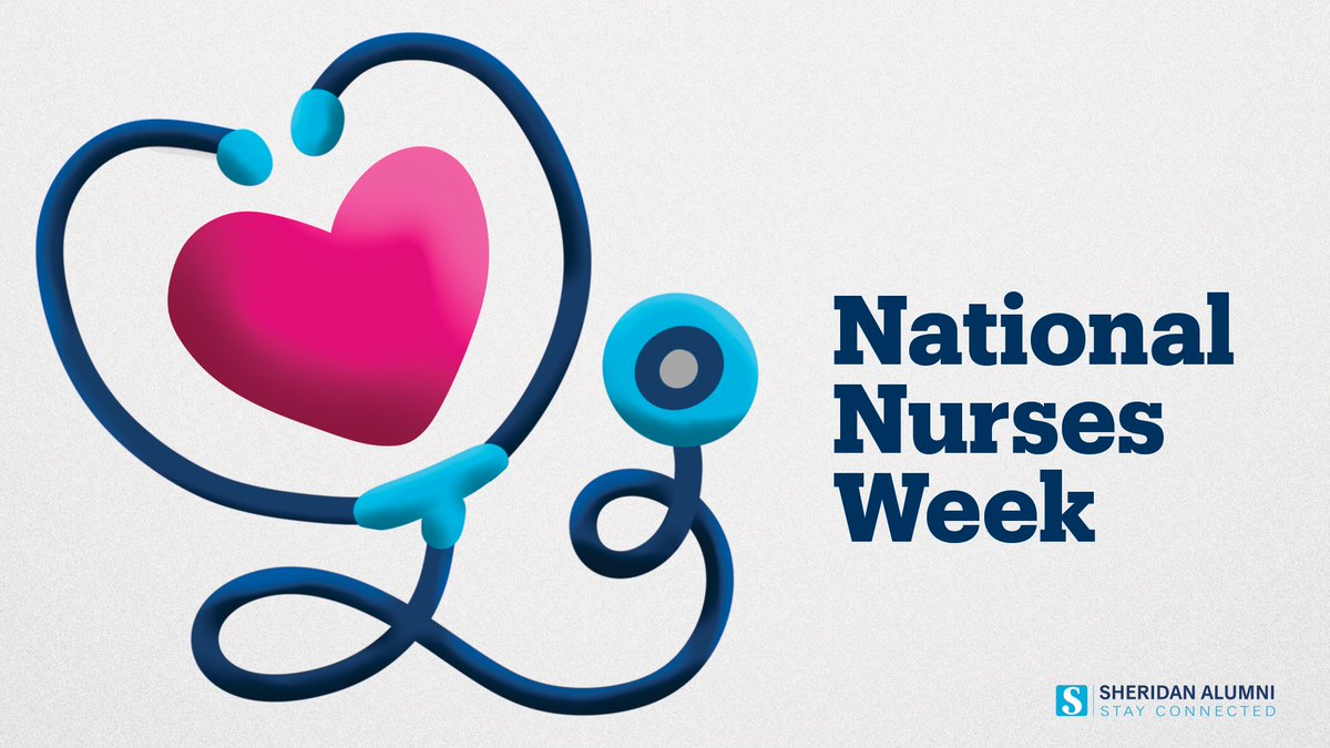 This week is National Nurses Week. What better time to say thank you to all of the @sheridancollege grads working in health care and the daily contributions they make in caring for us 💙 and our communities!